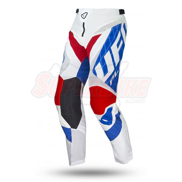 PANTALONI MOTOCROSS DEEPSPACE BIANCO E BLU