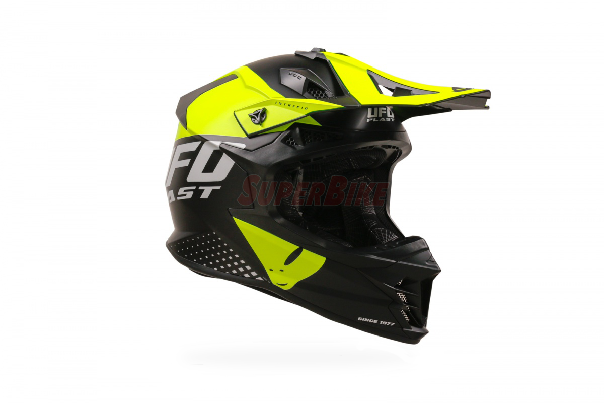 CASCO INTREPID NERO GIALLO (KD)